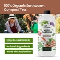 thumbnail image 3 of 16oz Worm Castings for Plants - Makes 32 Gallons of Earthworm Castings Compost Tea, Liquid Worm Casting – Nutrient-Rich Organic Compost Worms for Healthier Soil & Vibrant Plant Growth, 3 of 5