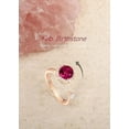 thumbnail image 2 of Fidget Ring Birthstone Rings for Women Thumb Rings Fidget Ring Women Rose Gold Ring Spinner Ring Anxiety Ring for Women Cubic Zirconia Ring, 2 of 4