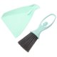 thumbnail image 1 of Raindrops 1Set Small Dustpan and Brush Set Sky Blue Plastic for Cleaning Desktop and Pets, 1 of 8