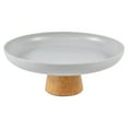 thumbnail image 1 of Plateau de Fruits Plateau de Collation Plateau de Rangement Conteneur Polyvalent Accessoire de Mariage Universel Bonbons Taille Compacte Assiettes de Table Gris, 1 of 9