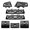 LHD Left, variant on LHD RHD Chromed Air Vent Grille Outlet Cover Panel Replacement For BMW 5 Series F10 F11 520 525 528 530 535
