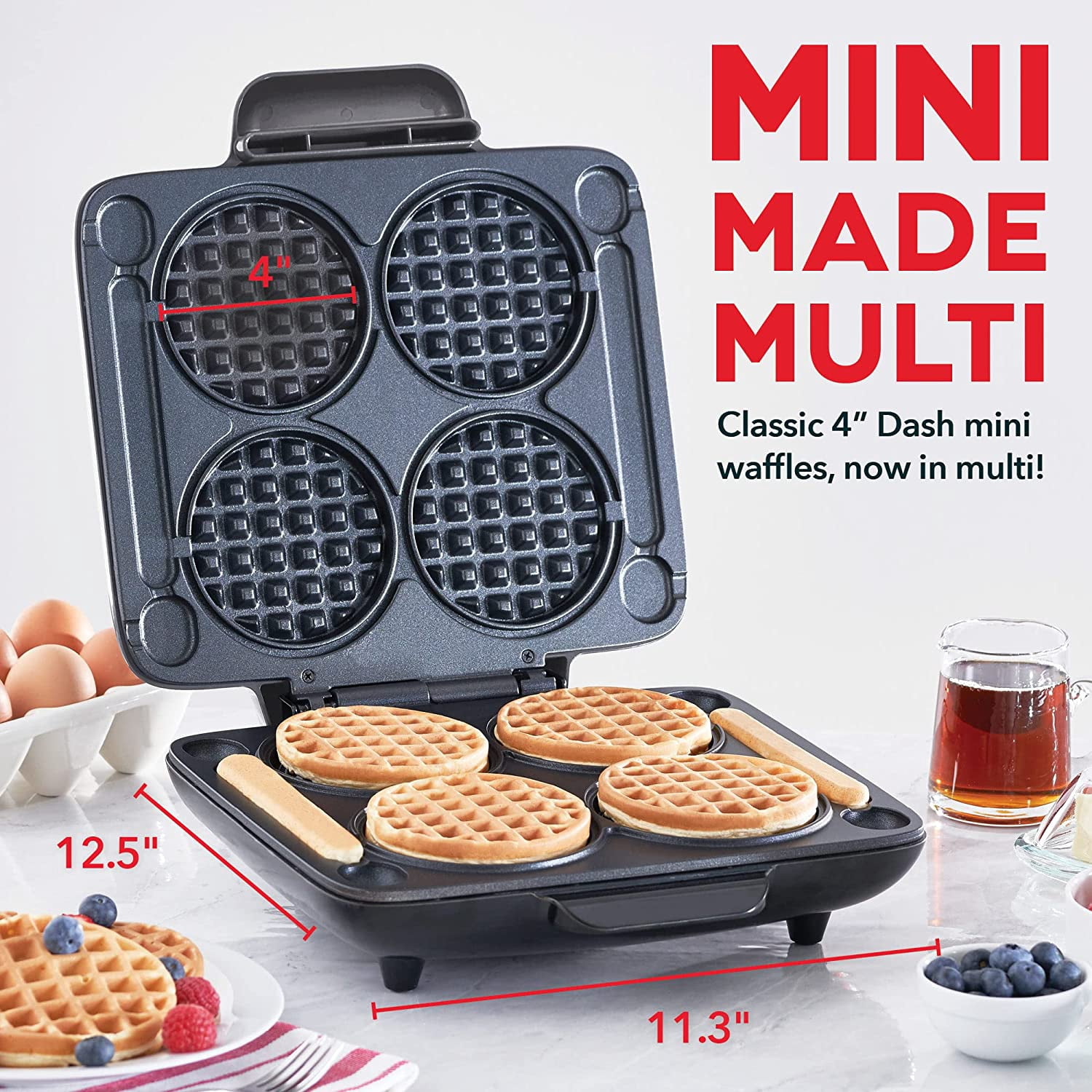 industrial mini waffle maker