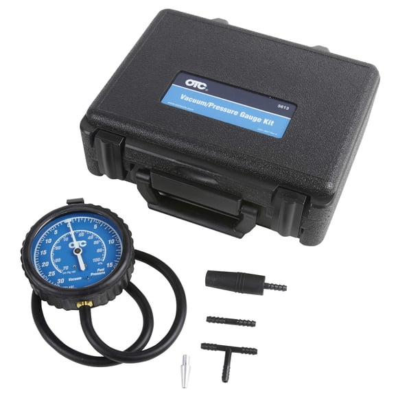 Kit de manómetro de vacío y presión OTC 5613 para pruebas de motor