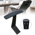 thumbnail image 4 of Brazo giratorio para silla de oficina, negro, orificios de montaje estándar, cómodo, fácil de ensamblar, repuesto ergonómico para sillas de, 4 of 5