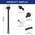 thumbnail image 3 of COREBAY Black Ball Bungee Cords - 40 Pack 6 Inch Heavy Duty Tie Downs for Camping, Tarps, Cargo, Patio Umbrellas and Awnings, 3 of 7
