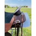 thumbnail image 2 of Resistance Western Youth Pleasure Treeless Horse Saddle – Leather with Beads on the Skirt, 2 of 6