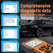 قارئ رمز فحص المحرك Autophix OM126P OBD2 مع أداة تشخيص اختبار بطارية السيارة BM310 12 فولت