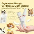 thumbnail image 5 of 4-in-1 Dog Grooming Clippers Kit with Quiet Motor and Waterproof Design for Small Dogs and Cats, 5 of 7
