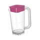 thumbnail image 3 of Jarra de agua de 2000 ml, tetera para té helado, jarra de refrigerador para el hogar de gran capacidad Rojo, 3 of 9