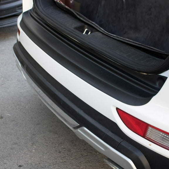 Rear Bumper Sill Cover Protector Guard for Kia Sportage 2017-2019 Matte Black