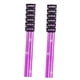 thumbnail image 4 of 12 extensiones de cabello para niñas de 50 cm con brillo y reflejos. Violeta oscuro, 4 of 8