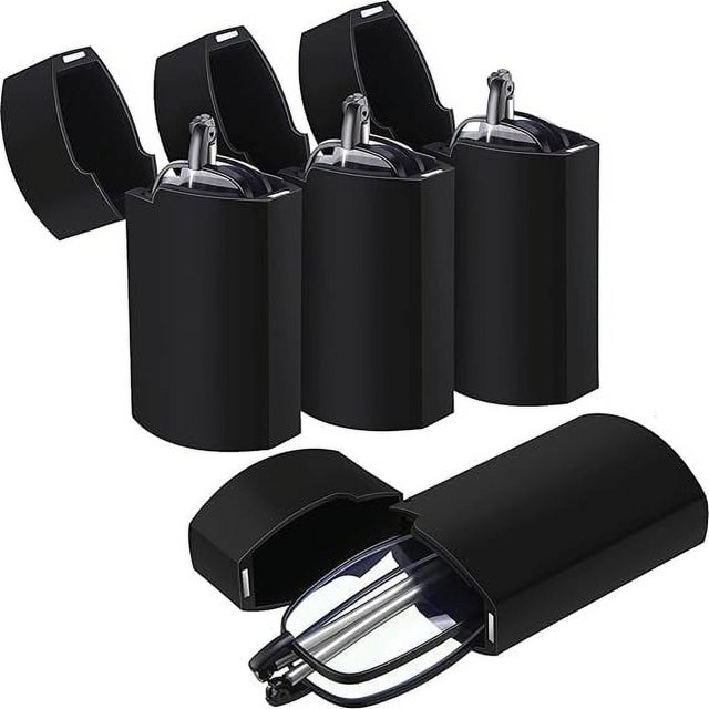 4 pares de gafas de lectura plegables con bloqueo de luz azul, pequeños lectores plegables para hombres y mujeres