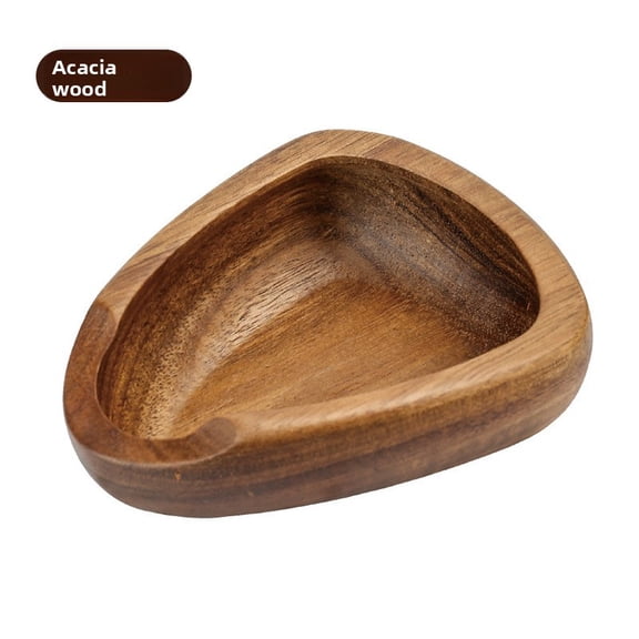 TL New Coffee Bean Weighing Tray Walnut Wood Measuring Tool Coffee Bean Weighing Plate Dish Measuring Cup Italian Coffee Weighing and Portioning Tray