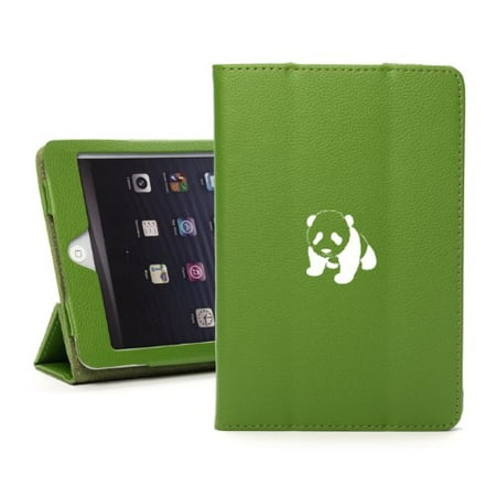 For Apple iPad Mini 4 Green Leather Magnetic Smart Case Cover Stand Baby (Best Ipad Mini 4 Case For Toddlers)