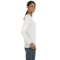 thumbnail image 4 of Gildan G540L Ladies Heavy Cotton 100 Cotton Long Sleeve T-Shirt, 4 of 4
