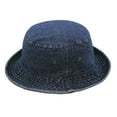thumbnail image 3 of Baqcunre Bucket Hats for Men, Washed Cotton Denim Bucket Hat Fisherman'S Hat 1Pcs, Bucket Hats for Woman, Sun Hats for Women, Sun Hats for Men, 3 of 5