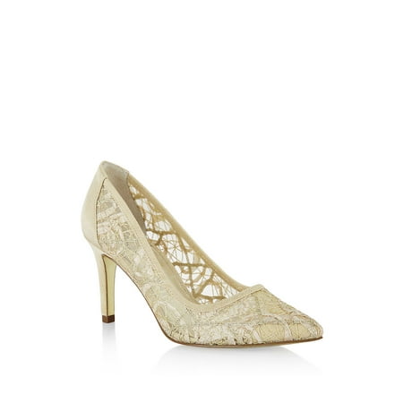 Hazyl Lace Pointed Toe Pumps