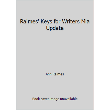 Raimes' Keys for Writers Mla Update [Plastic Comb - Used]