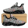 thumbnail image 1 of Zapatillas deportivas de malla con estampado de dibujos animados para mujer, zapatos de plataforma cómodos y transpirables, ligeros, para enfermeras,, 1 of 6
