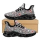 thumbnail image 1 of Zapatillas deportivas de malla con estampado de dibujos animados para mujer, zapatos de plataforma cómodos y transpirables, ligeros, para enfermeras,, 1 of 6