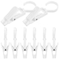 thumbnail image 6 of Hieromout 10-Pack Laundry Clips with Swivel Hooks, Clothes Hanging Clips for Closet, Towel, Hat, Curtain, and Home Organizer, 6 of 10