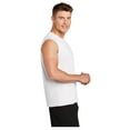thumbnail image 3 of Sport-Tek Mens Sleeveless PosiCharge Competitor T-Shirt White Large, 3 of 4