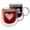 10oz(2 pack with heart pattern), variant on Double Wall Glass Cappuccino Mugs 8.1oz,Clear Insulated Glass Coffee Mug with Handle for Espresso,Latte,Tea,Set of 2