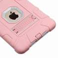 thumbnail image 4 of iPad Mini 5 Case (2019), iPad Mini 4 Case, Allytech Dual Layers Silicone PC Back Cover with Kickstand Shockproof Kids Toddler Friendly Cases Covers for Apple iPad Mini 5th 4th Gen,Rosegold/Gray, 4 of 9