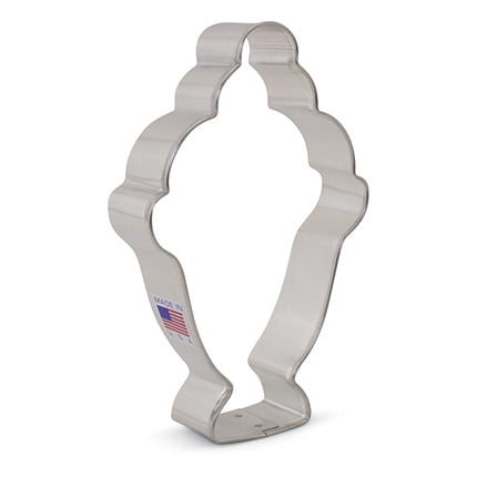 Flour Box Bakery's Ice Cream Sundae / Mermaid Cookie Cutter