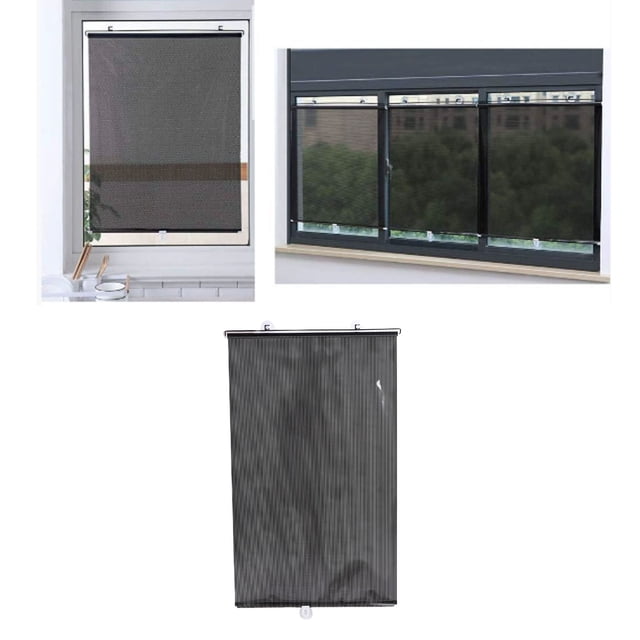 Sombra De Sol Automática Retráctil Para Ventana De Auto, Visera Con 3 Ventosas Para Bloquear El Sol