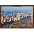 thumbnail image 3 of New York City Skyscrapers in Midtown Manhattan Aerial Panorama View in the Day with Central Park An, Framed Art Print Wall Art by Songquan Deng Sold by Art.Com, 3 of 6