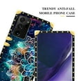 thumbnail image 5 of FKBRCL4U Compatible with Samsung Galaxy Note 20 Ultra Case, Starry Sky Colourful Mandala Luxury Golden Decoration for Girl Women Soft TPU Shockproof Protective Hard PC Back, 5 of 7