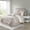 Blush, variant on Queen 8 Piece Comforter Set, Aqua Damask Jacquard Bedding with Complete Bed Ensemble