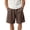 Coffee, variant on Men’s Big & Tall Performance Sport Shorts Four Way Stretch Training Fitness Casual Shorts M-5XL