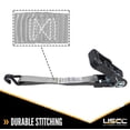thumbnail image 6 of 1" x 10' Rubber Coated Ratchet Strap w/ Vinyl Coated Wire Hooks, 6 of 7