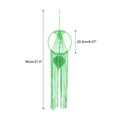 thumbnail image 2 of Uxcell 80 cm Iron Ring Macrame Dream Catchers Handmade Woven Cotton Dream Catcher for Decoration Light Green, 2 of 6