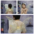 thumbnail image 2 of Fairy Angel Wings Fotografía Props Kids Angel Wings Party Favor (Oro), 2 of 8