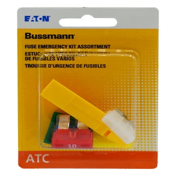 Bussmann Series 6 Count ATC Assorted Emergency Fuse Kit with Puller, BP/AT-7-RP