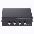 thumbnail image 3 of DOYOUNG 4 Port Db9 Rs232 Switch Serial Device Sharing Selector Controller Splitter, 3 of 8