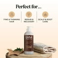 thumbnail image 5 of Extra Volumizing Shampoo for Thinning Hair - Jamaican Black Castor Oil Biotin Shampoo with Rosemary and Argan Oil for Thicker Fuller Hair Look - Sulfate Free Moisturizer for All Hair Types 16oz, 5 of 9