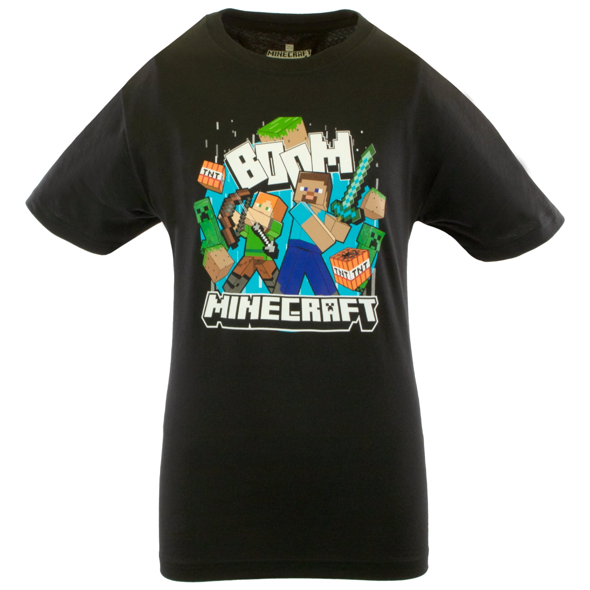 Minecraft Ender Dragon Kids Short Sleeve T-Shirt