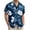 Multicolor 1, variant on WIZUTIZ Hawaiian Shirt for Men Casual Summer Beach Vacation Button Down Shirts Short Sleeve Tropical Funny Floral Shirt