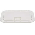 thumbnail image 3 of Seachoice 39131 Polypropylene 7" x 11" Id Hatch With Molded In 100 Degree Stainless Steel Hinge, 3 of 4