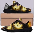 thumbnail image 3 of Black Labrador Retriever Halloween Shoes Women's Fashion Sneakers Tennis Running Shoes for Men Women Black Size 7, 3 of 7