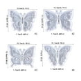 thumbnail image 3 of Butterfly Shaped Silicone Molds Epoxy Resin Molds Table Ornament Decoration Mould Plaster Making Tool Easy to Clean, 3 of 9