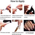 thumbnail image 4 of 500 Pieces Fake Nails French Tips Acrylic Pointed Nail Tips Professional or Art, 4 of 5