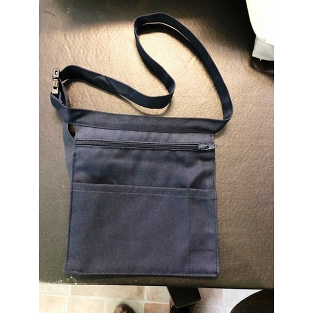 Pochette Tablier de Serveur de Taille - APN0015JF - Rayures Noires/blanches