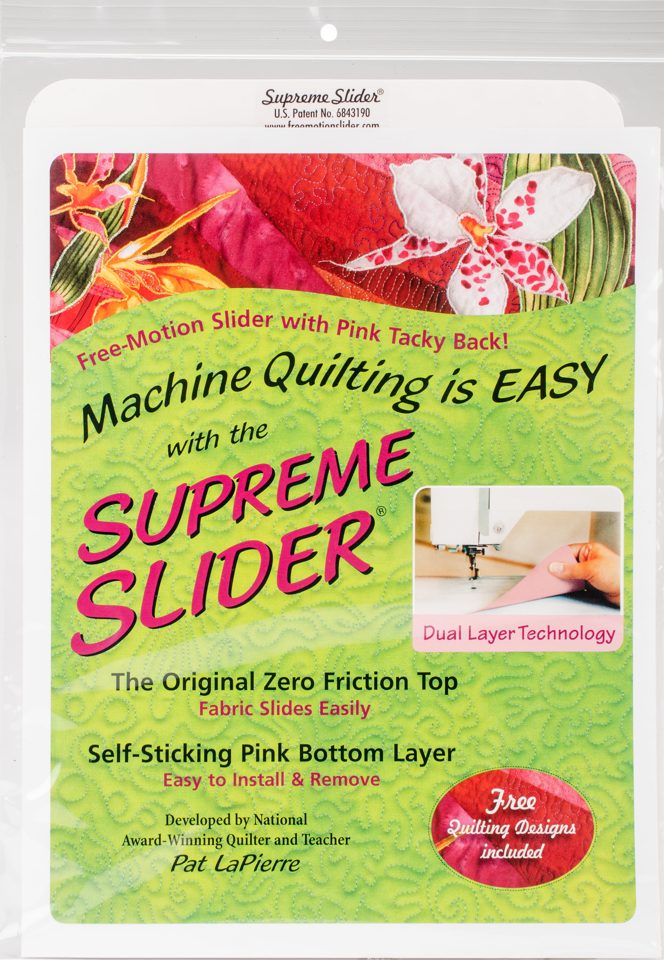Supreme Slider Machine Quilting /& Broderie Made Easy Original Brand New