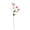 A002- Hot Pink, variant on Artificial Flower Bouquet Single Hobby Pale Yellow Green Foliage for Vase Home Party Decor