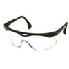 Honeywell Uvex Skyper Eyewear, Amber Lens, Polycarbonate, Anti-Scratch, HC, Black Frame